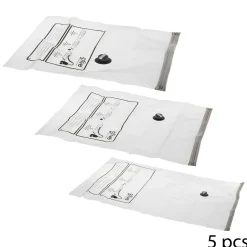 5 Bolsas Almacenaje Al Vacío 2S+2M+1L