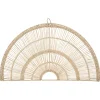 Abanico Decorativo Beige 60x35Cm