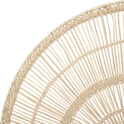 Abanico Decorativo Beige 60x35Cm