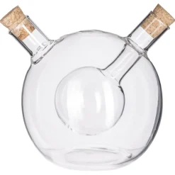 Aceitera+Vinagrera Boule Vidrio 42/6Cl