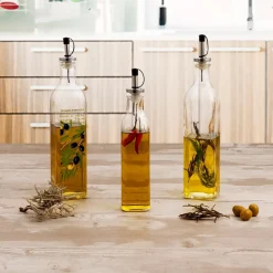 Aceitera/Vinagrera Vidrio C/Dosif. 25Cl