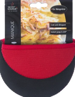 Agarrador De Cocina Neoprene Negro