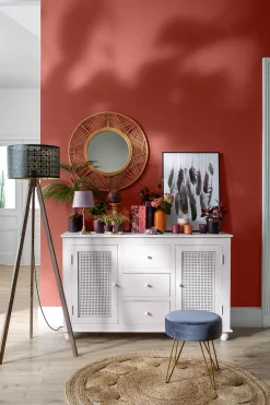 Alfombra AJOURE de yute redonda 120cm