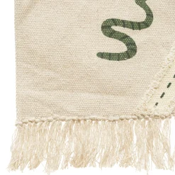 Alfombra Animales Con Flecos 100x150Cm