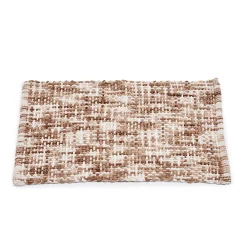 Alfombra beige de malla 50x80cm