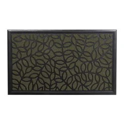 Alfombra Bronx Verde/Negro 45x75cm