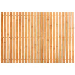 Alfombra De Bambú P/El Baño 40x60Cm