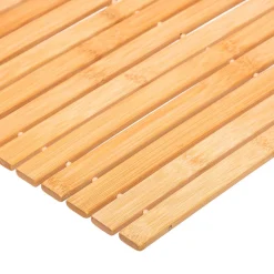 Alfombra De Bambú P/El Baño 40x60Cm