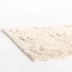 Alfombra de baño ELLA de algodón gris 50x80cm