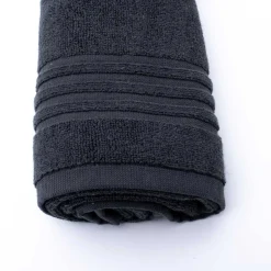 Alfombra de baño gris oscuro TIMELESS 50x70Cm