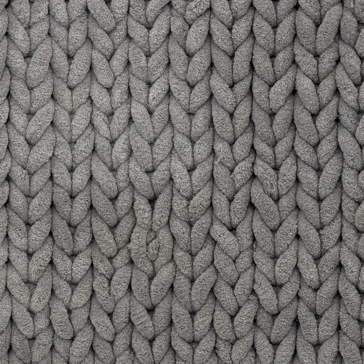 Alfombra De Baño Gruesa Gris 50x120Cm