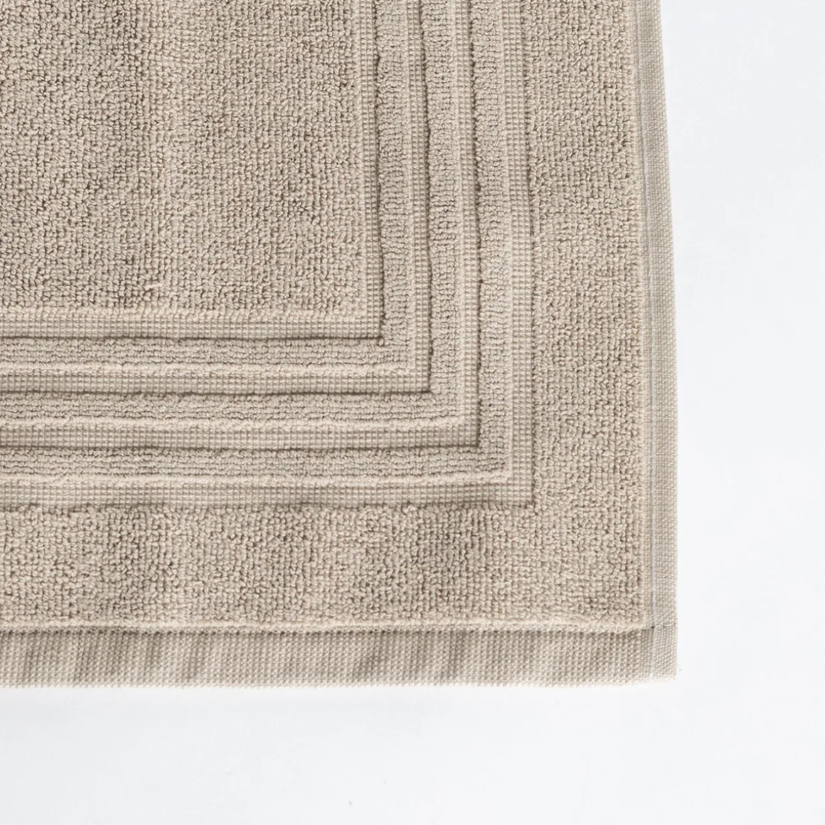 Alfombra de baño marrón claro 50x70cm