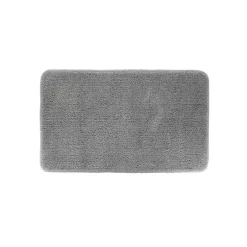 Alfombra de baño microfibra sueve gris claro