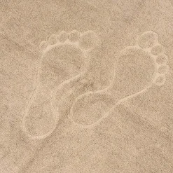 Alfombra De Baño Toosty Beige 50x70Cm