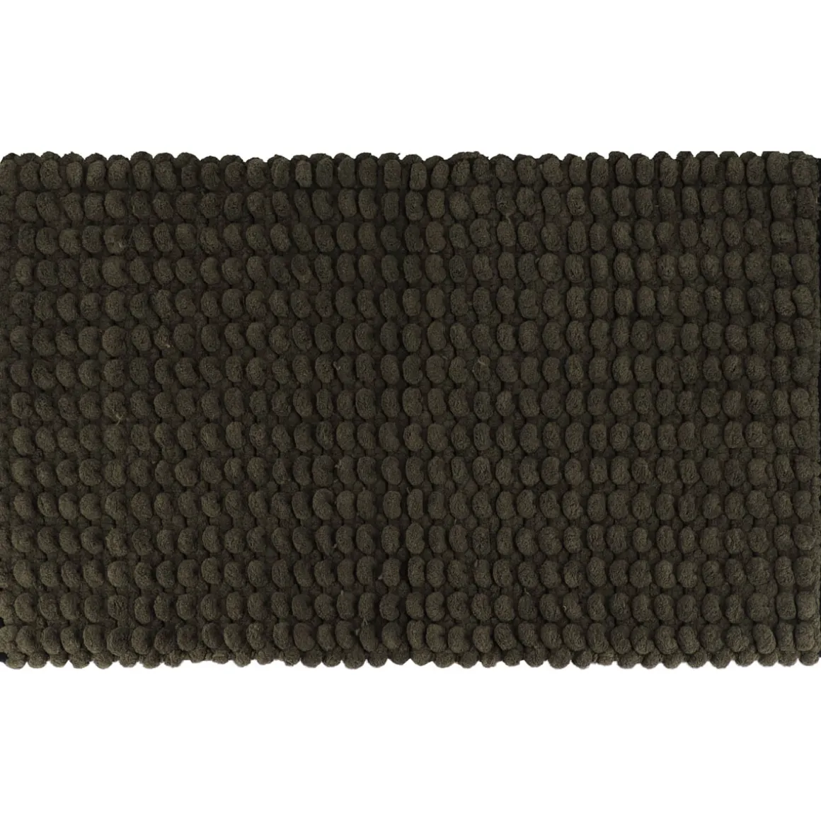 Alfombra De Baño Verde Caqui De Algodón 45x75cm