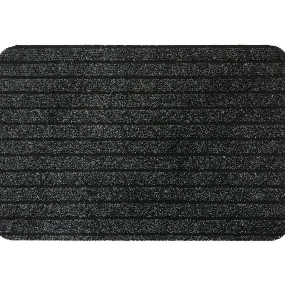 Alfombra De Entrada Látex 40x60cm Gris