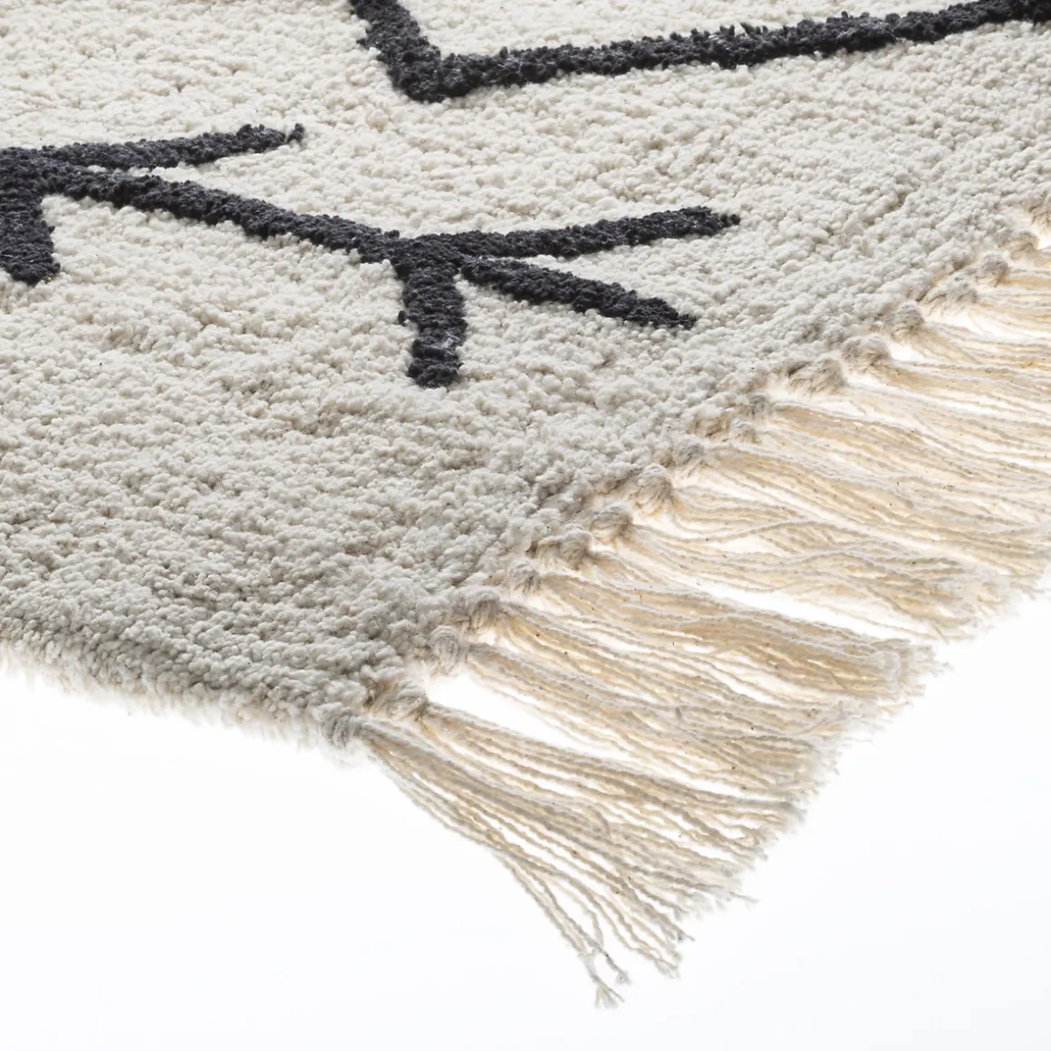 Alfombra Delhi Con Flecos 120x170Cm