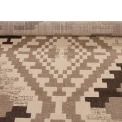 Alfombra Dinia Tetris Beige 80x150cm