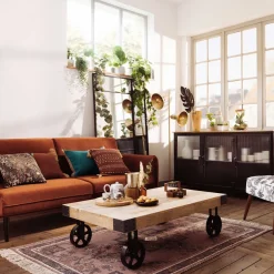 Alfombra DOLCE RIVIERA multicolor de yute