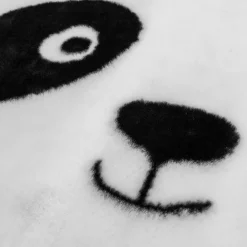 Alfombra en forma de panda 100 cm
