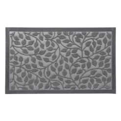 Alfombra Feuillage Gris 45x75cm