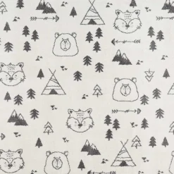 Alfombra Gio Bosque Gris 133x190Cm