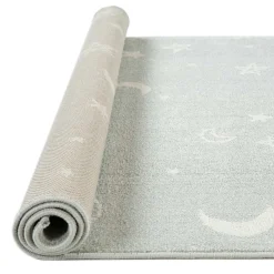 Alfombra Gio Estrellas Gris 133x190Cm