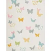 Alfombra Gio Mariposas 80x150Cm