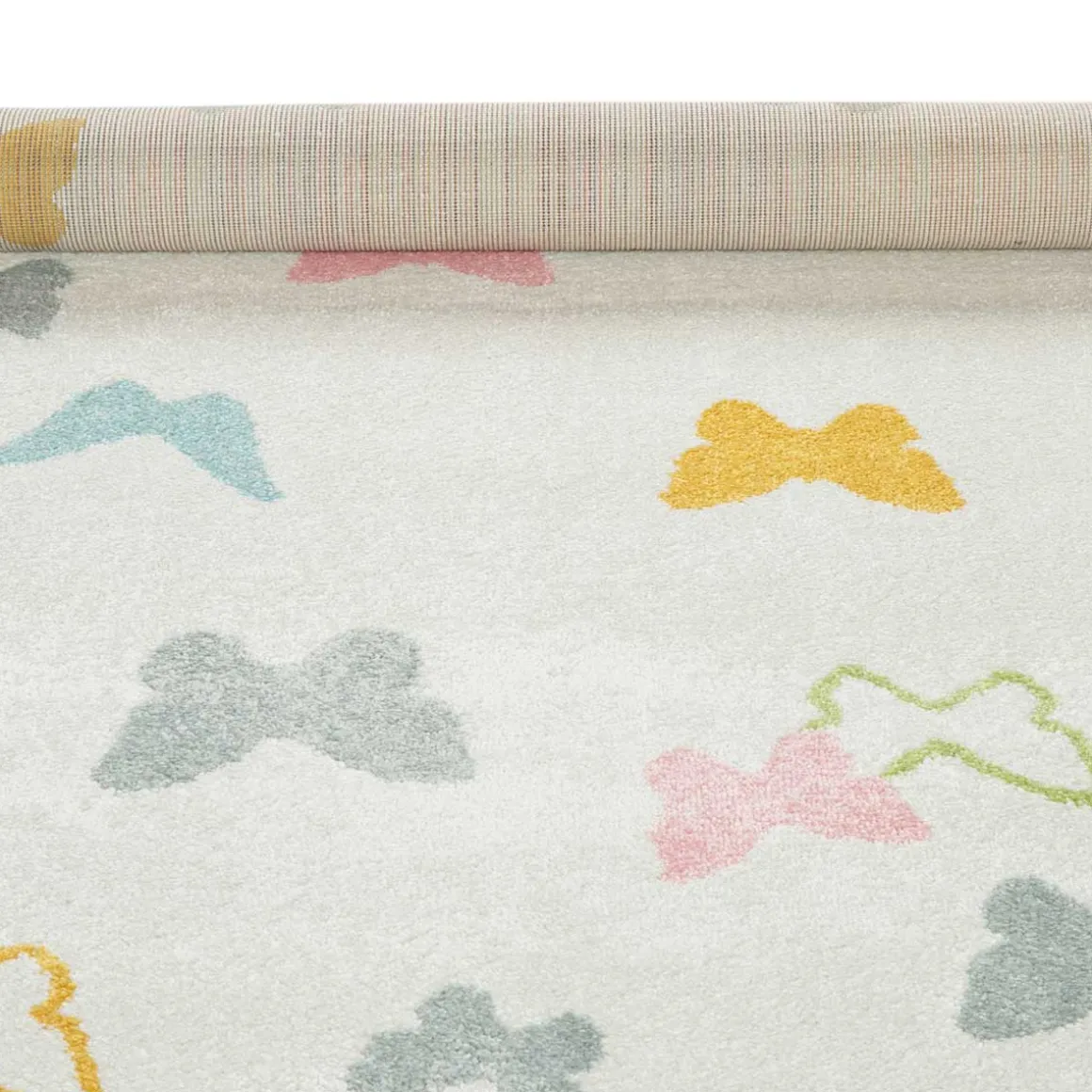 Alfombra Gio Mariposas 80x150Cm