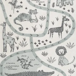 Alfombra Gio Savana Gris 80x150Cm