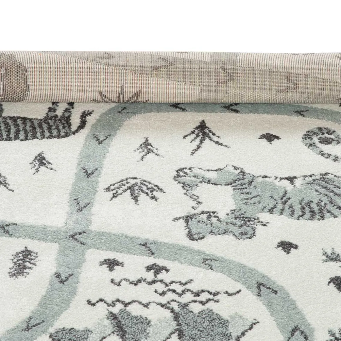 Alfombra Gio Savana Gris 120x160Cm