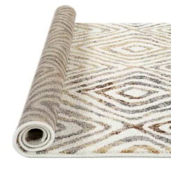 Alfombra Grafi Beige Cebra 160x235Cm