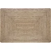 Alfombra HISTOIRE de yute natural 60x90cm