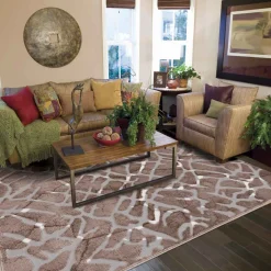 Alfombra Jad Beige 120x160Cm