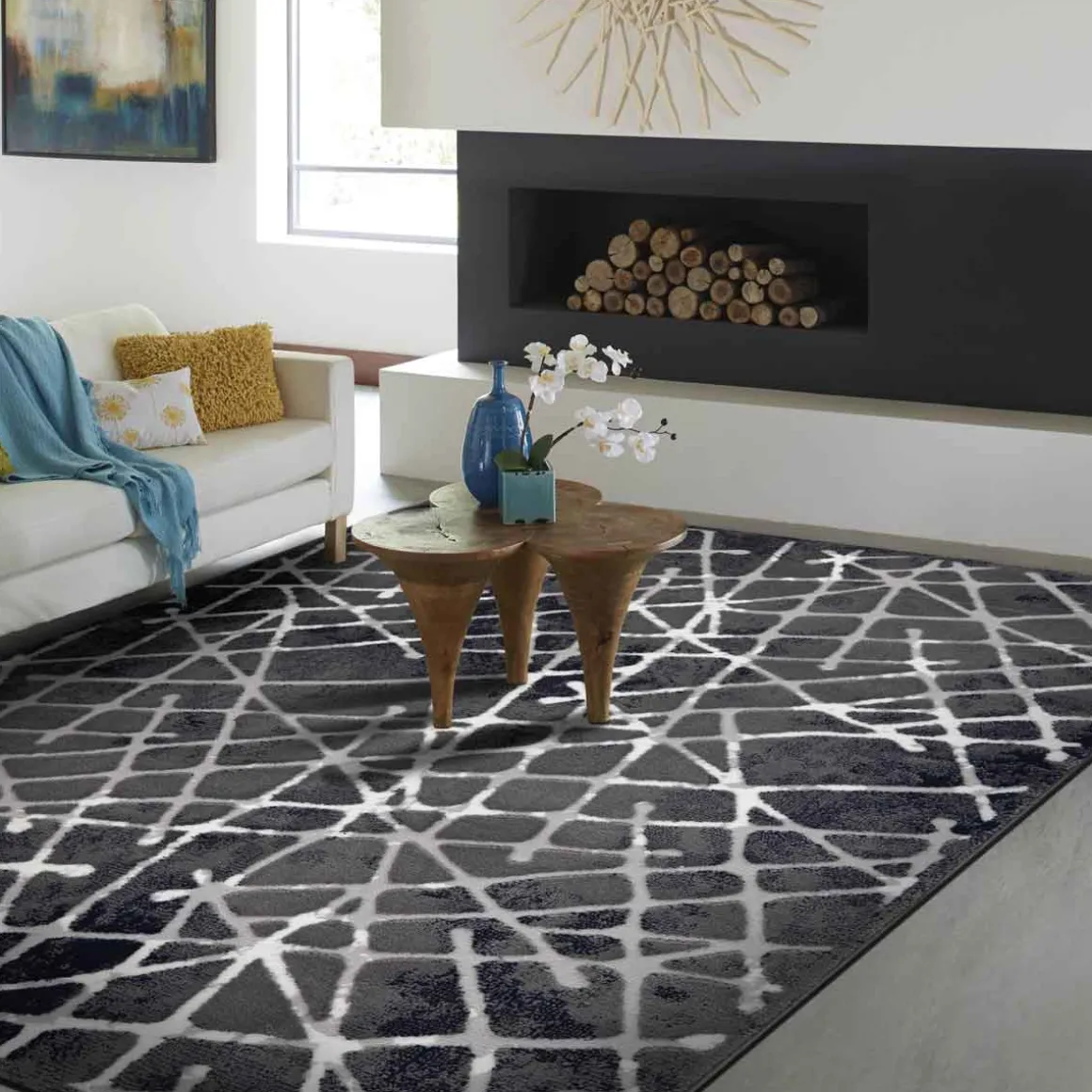 Alfombra Jad Multicolor 80x150Cm