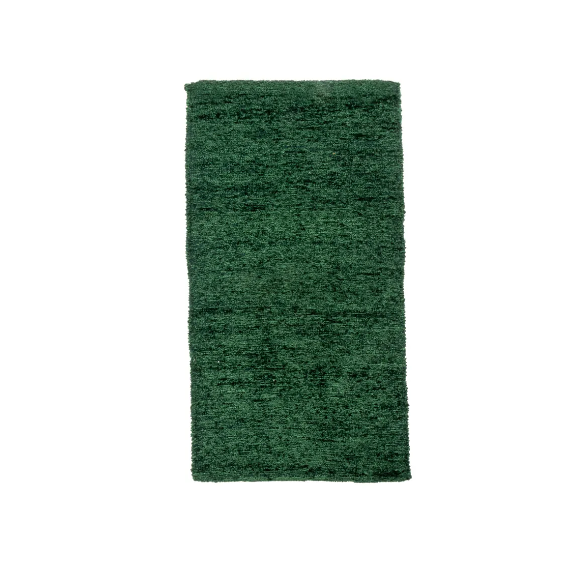 Alfombra Lux Verde Oscuro 70x120Cm