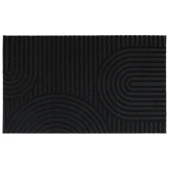 Alfombra negra 40x60cm