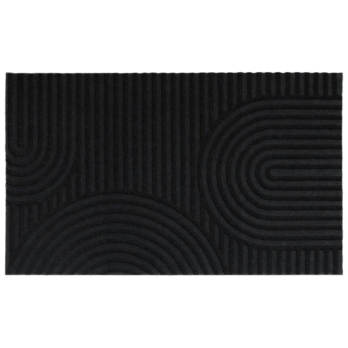 Alfombra negra 40x60cm