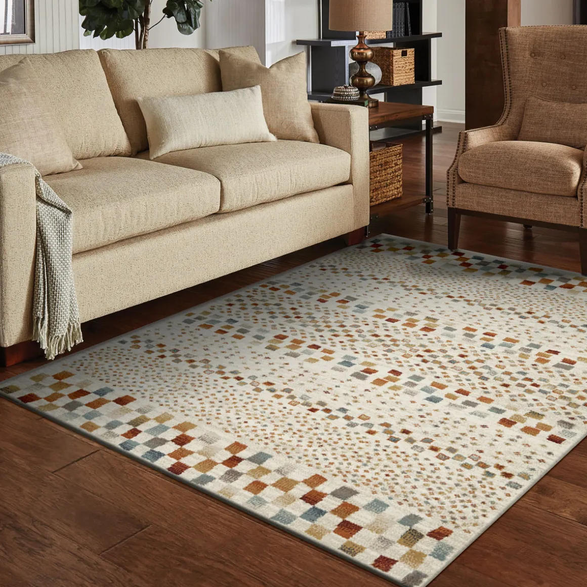 Alfombra Quatro Multicolor 160x235Cm