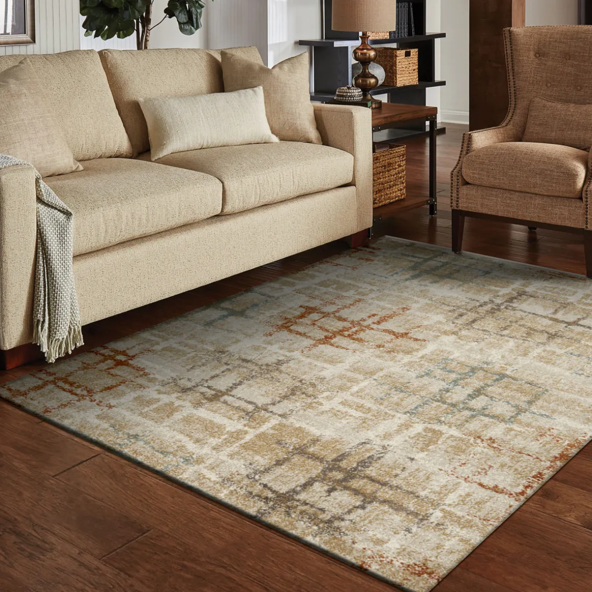 Alfombra Quatro Multicolor 160x235Cm