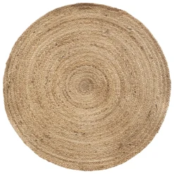 Alfombra ROND de yute 80cm