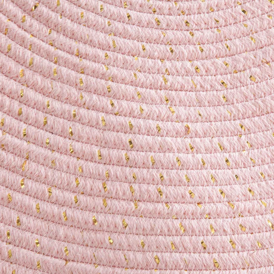 Alfombra Rosa Lurex Con Flecos 90Cm