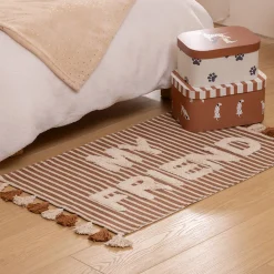 Alfombra SCOTT marrón 60x90cm