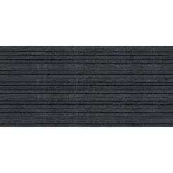 Alfombra STRIPES negro 90x200cm
