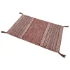 Alfombra Tribal Rosa 70x120Cm