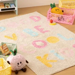 Alfombra vibe COOL KIDS de algodón 100x150cm