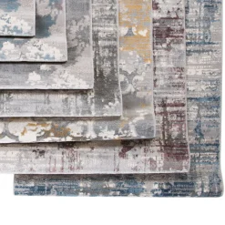 Alfombra Viqi Abstract Gris 80x150cm