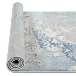 Alfombra Viqi Azulejos Azul 80x150cm