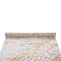 Alfombra Viqi Waves Amarilla 120x160cm