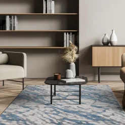 Alfombra Viqi Waves Azul 200x285cm